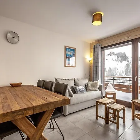 Moderne A Plagne Centre Avec Balcon, 2 Et Wifi - Fr-1-351-93 Lägenhet *