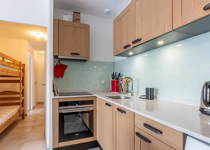 Lägenhet Moderne A Plagne Centre Avec Balcon, 2 Et Wifi - Fr-1-351-93