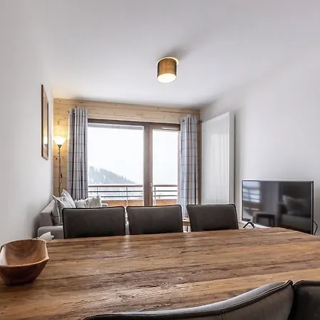 Moderne A Plagne Centre Avec Balcon, 2 Et Wifi - Fr-1-351-93 La Plagne